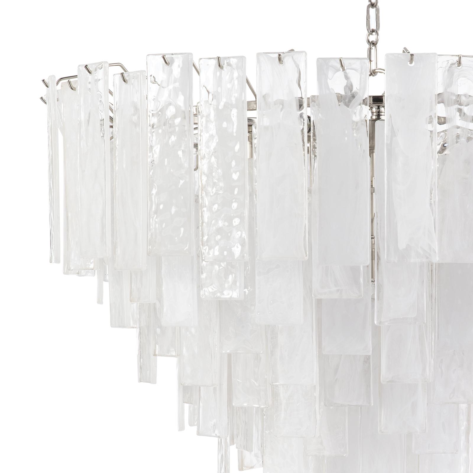 Glacier Chandelier Large (Polished Nickel) | Regina Andrew Detroit